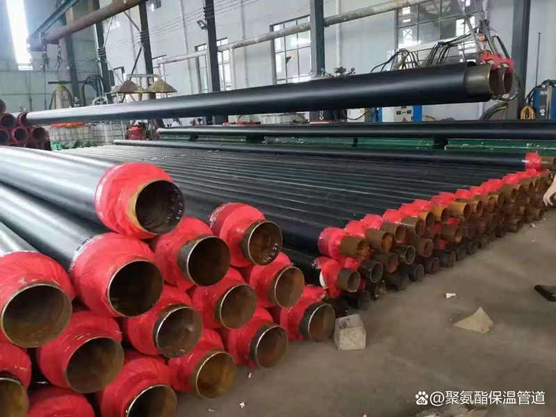 Ang proseso ng pagpipinta ng mga pre-polyurethane insulated pipe