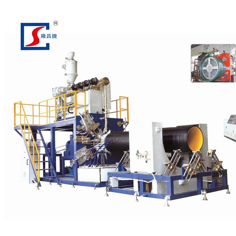 HDPE Malaking Diameter Continuation Carat Tube Production Line