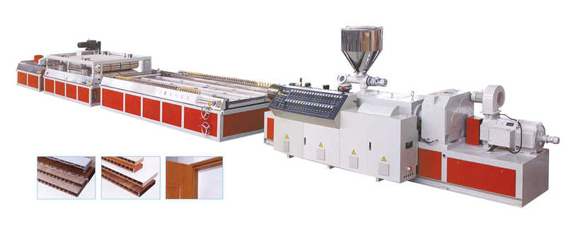 Hollowness Grid Board Extrusion Line