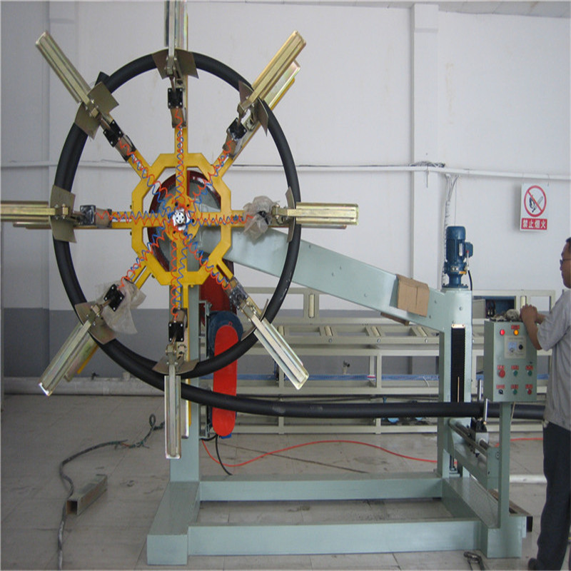 PE pipe extrusion line