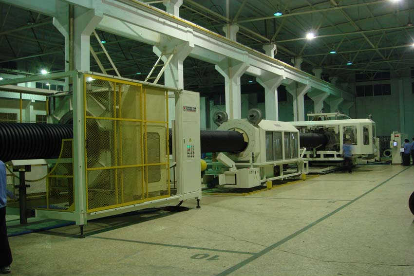 PE PVC Double Wall Corrugated Pipe Kagamitan