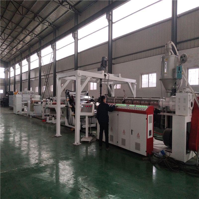 PP PS thermoforming sheet plate film extrusion line/making machine