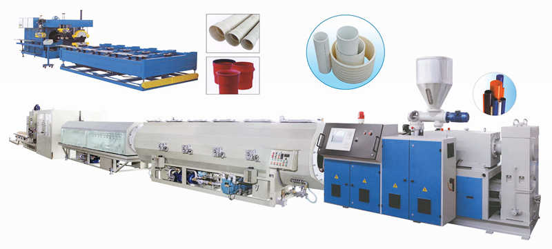 PVC Malaking Diameter Air Supply Pipe Production Line